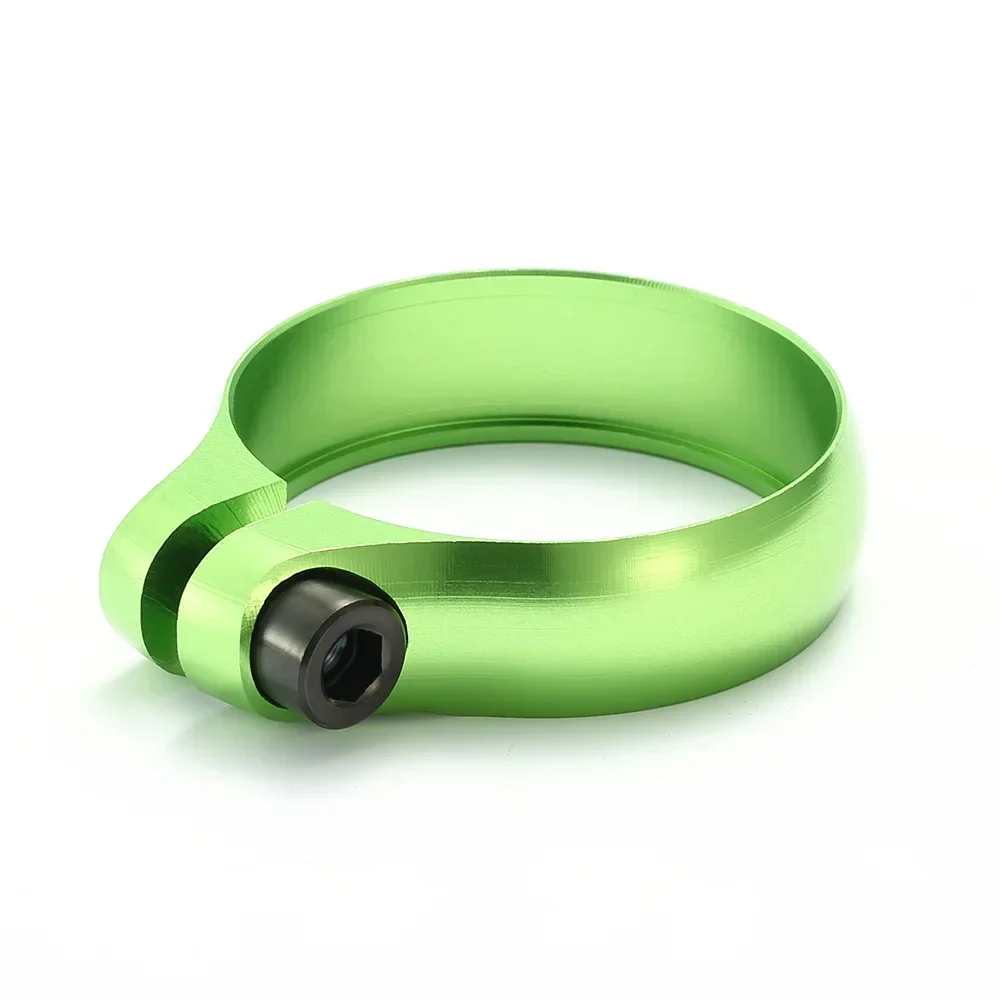 AliExpress NONE Ultralight Bicycle Seat Post Clamp CNC Alloy Titanium Saddle Clamp for 27.2/30.8/31.6mm Mountain Bike Seatpost Cycling Parts