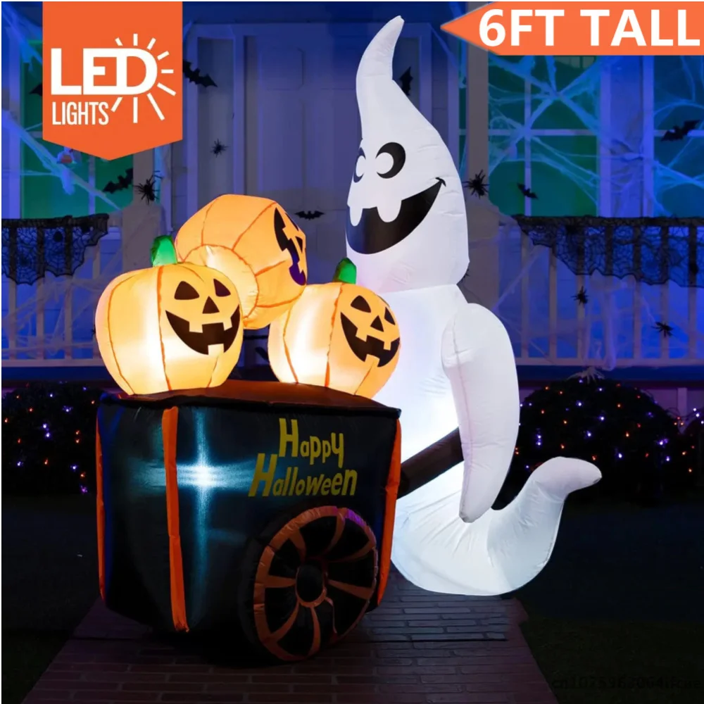 6ft-halloween-inflatable-white-ghost-pushing-pumpkin-cart-build-in-led-blow-up-inflatables-for-halloween-party-yard-outdoor-prop