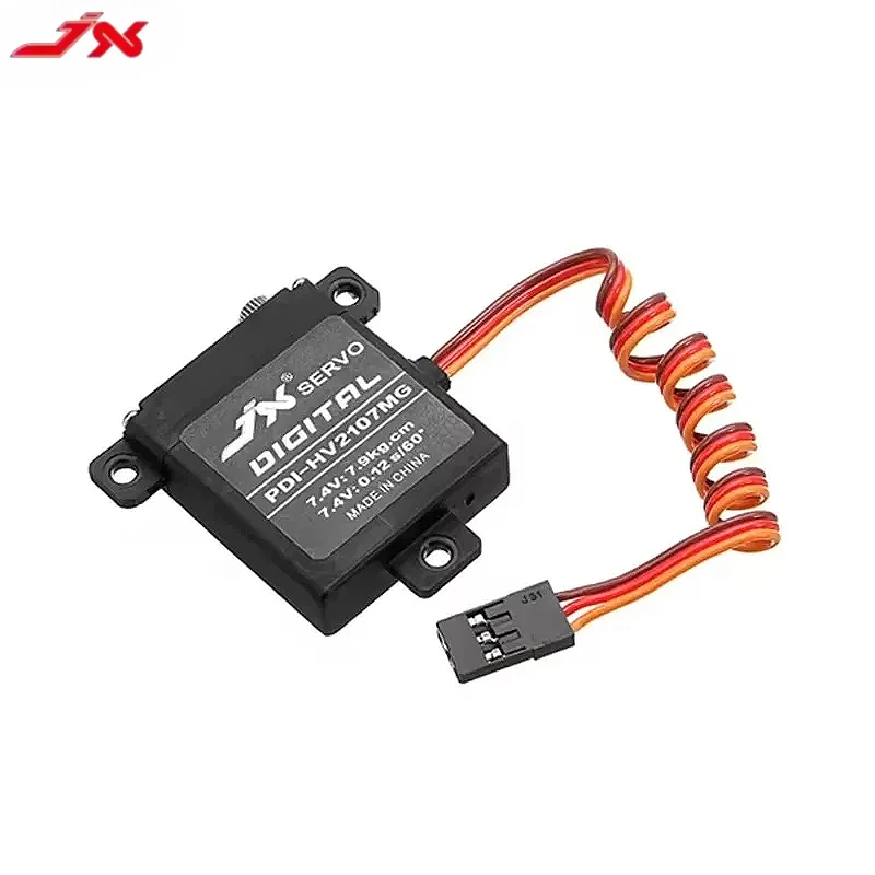 JX Servo PDI-HV2107MG أجهزة رقمية 7.9 كجم - عزم دوران CNC، تروس معدنية، نوع قياسي HV