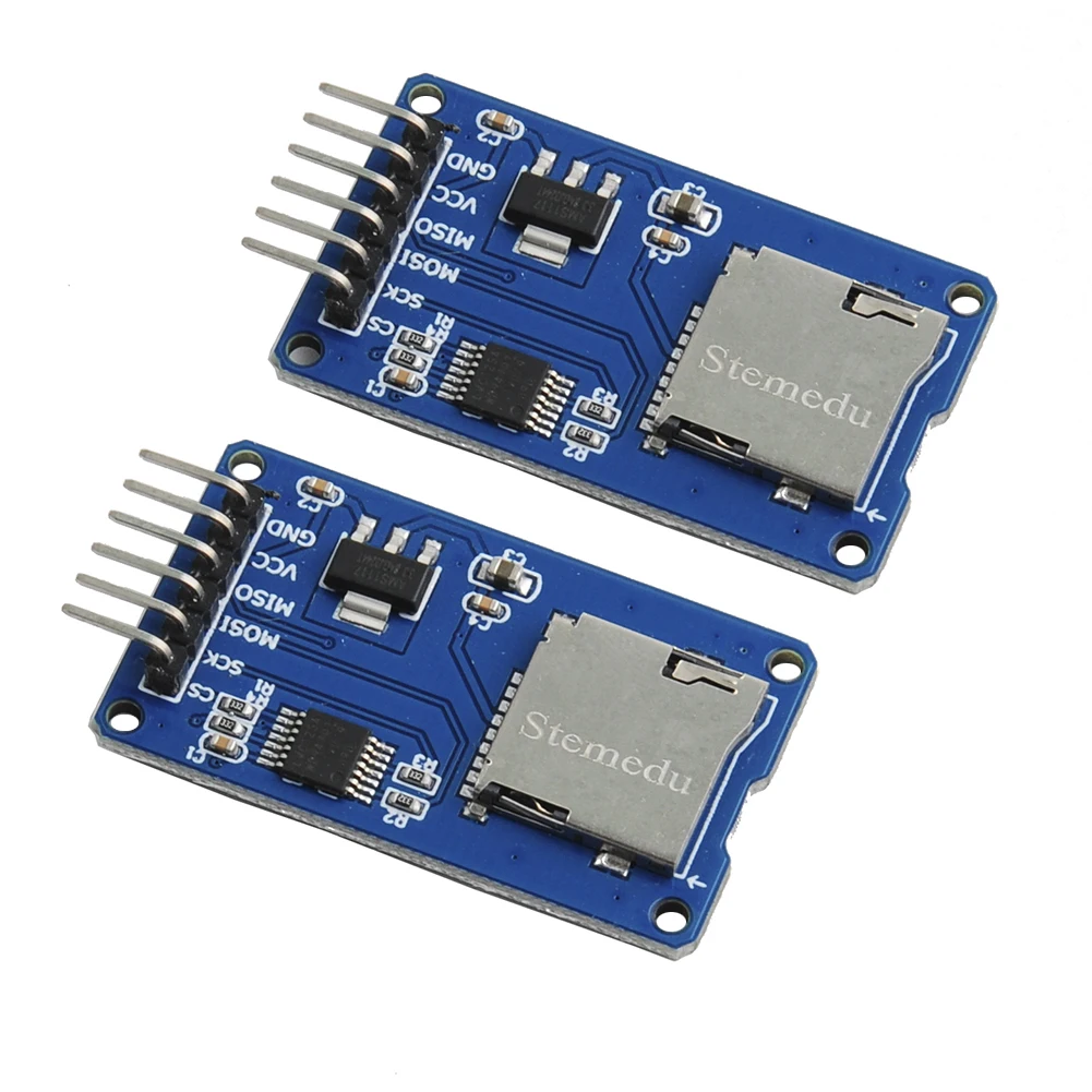 Módulo de tarjeta Micro SD lector de tarjetas TF Sensor escritor + Cable Dupont 40P macho a hembra para Arduino Mega2560 Nano ESP32