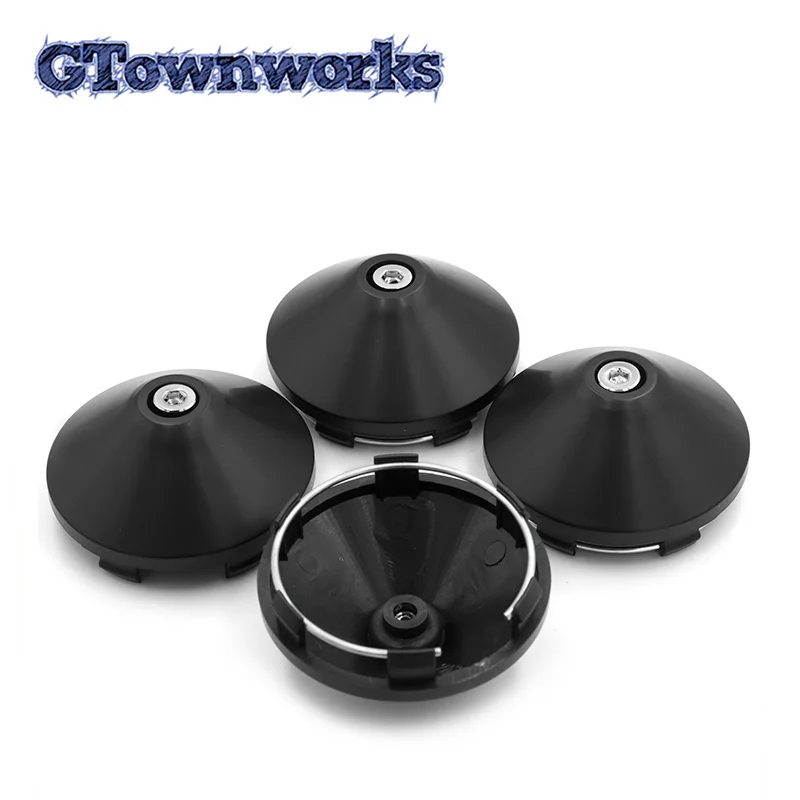

GTownworks 2 шт./4 шт. 66,45 мм наружный диаметр 62,32 мм ID конус Крышка ступицы колеса автомобиля Авто запасные части Модификация Крышка ступицы обода шины ABS