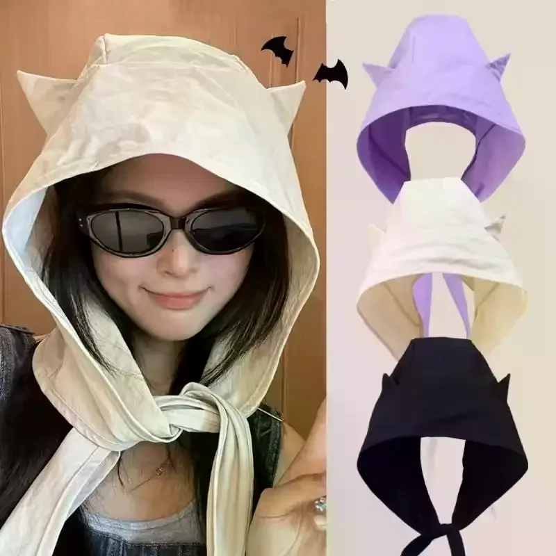 2026 Fashion Summer Fisherman Hat With Strap Trendy Qiuck Dry Cute Ear Design Sunshade Caps For Summer Beach Fishing Hiking