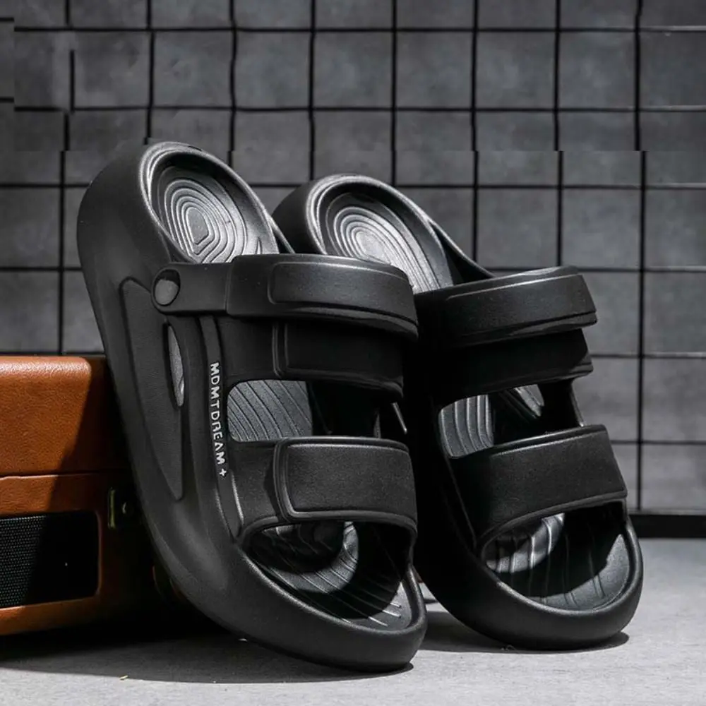 Casual Anti Slip EVA Wohnungen Hausschuhe Open-toe Anti Geruch Plattform Sandalen Beachwear Schuhe Slides Sandalen Männer Strand