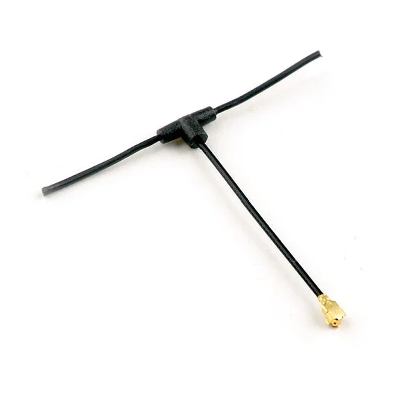 Happymodel 2.4G T omnidirectional Receiver Antenna 40MM/90MM for ELRS EP1 RX IPEX1 compatible with TBS Tracer RC FPV Drone Part