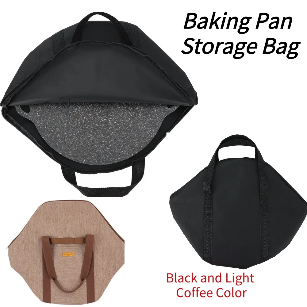 Backform Aufbewahrung tasche mit Griff Verschleiß fester Grill pfannen beutel 47x38cm Camping Bratpfannen beutel Outdoor-Grill werkzeug für die Küche