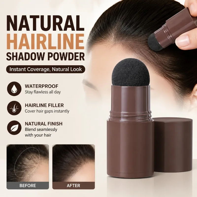 

Hairline Powder Stamp Lazy Person Eyebrow Makeup Fill Hair Gap Root Cover Concealer Shadow Contour Stick Women Beauty Tool