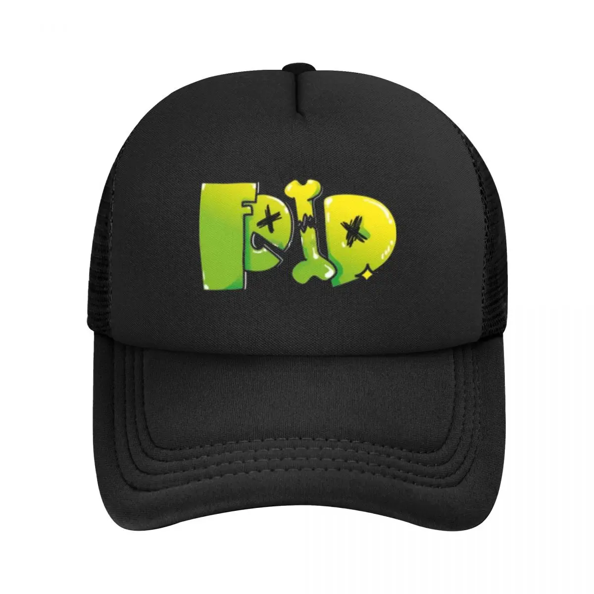 Feid Merch Logo Animated Ferxxo Mesh Baseball Cap Men Sport Sun Caps Dad Hat Adjustable Snapback Cap Sun Hats Summer Trucker Cap