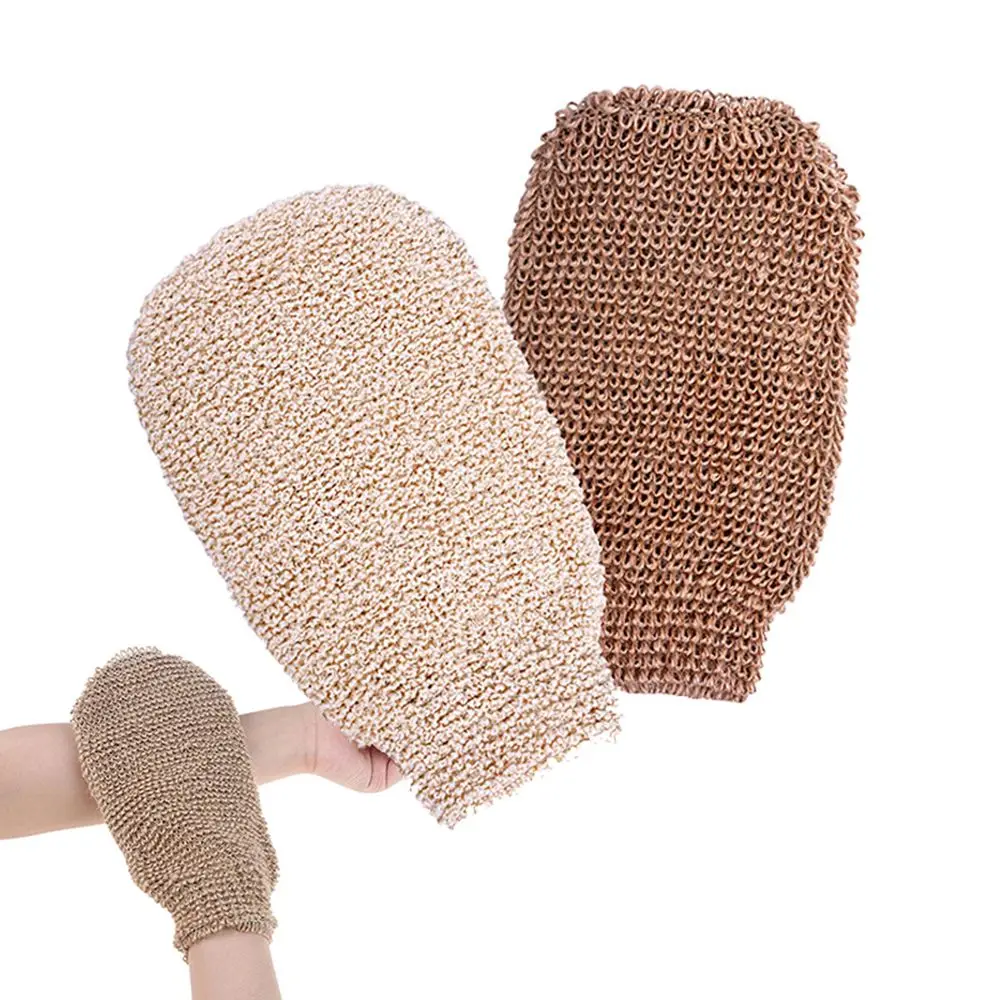 Skin Wash โฟมอาบน้ําทําความสะอาดผ้าเช็ดตัวฟองน้ํา Scrubber นิ้วมือผ้าเช็ดตัว Exfoliating Glove Body Scrub ถุงมืออาบน้ําแปรง