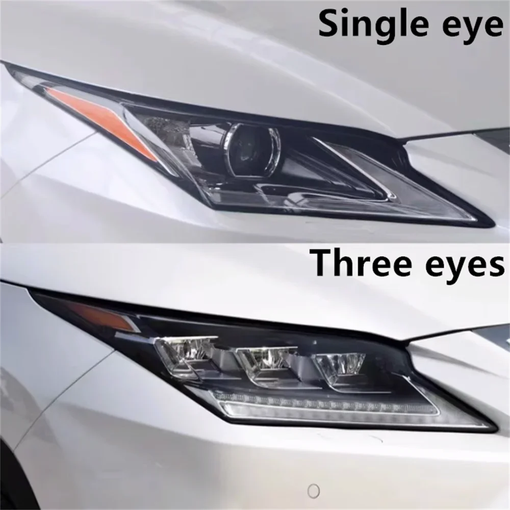 HTTCY  For Lexus RX200T RX300 RX350 2016 2017 2018 2019 Headlight Base Headlamp House Car Rear Base Auto Headlight Back House