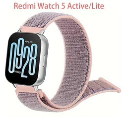 New Nylon Loop Strap for Redmi Watch 5 Active/ Lite Correa Sports Bracelet Wristband for Xiaomi Watch S4 20/22mm  bands