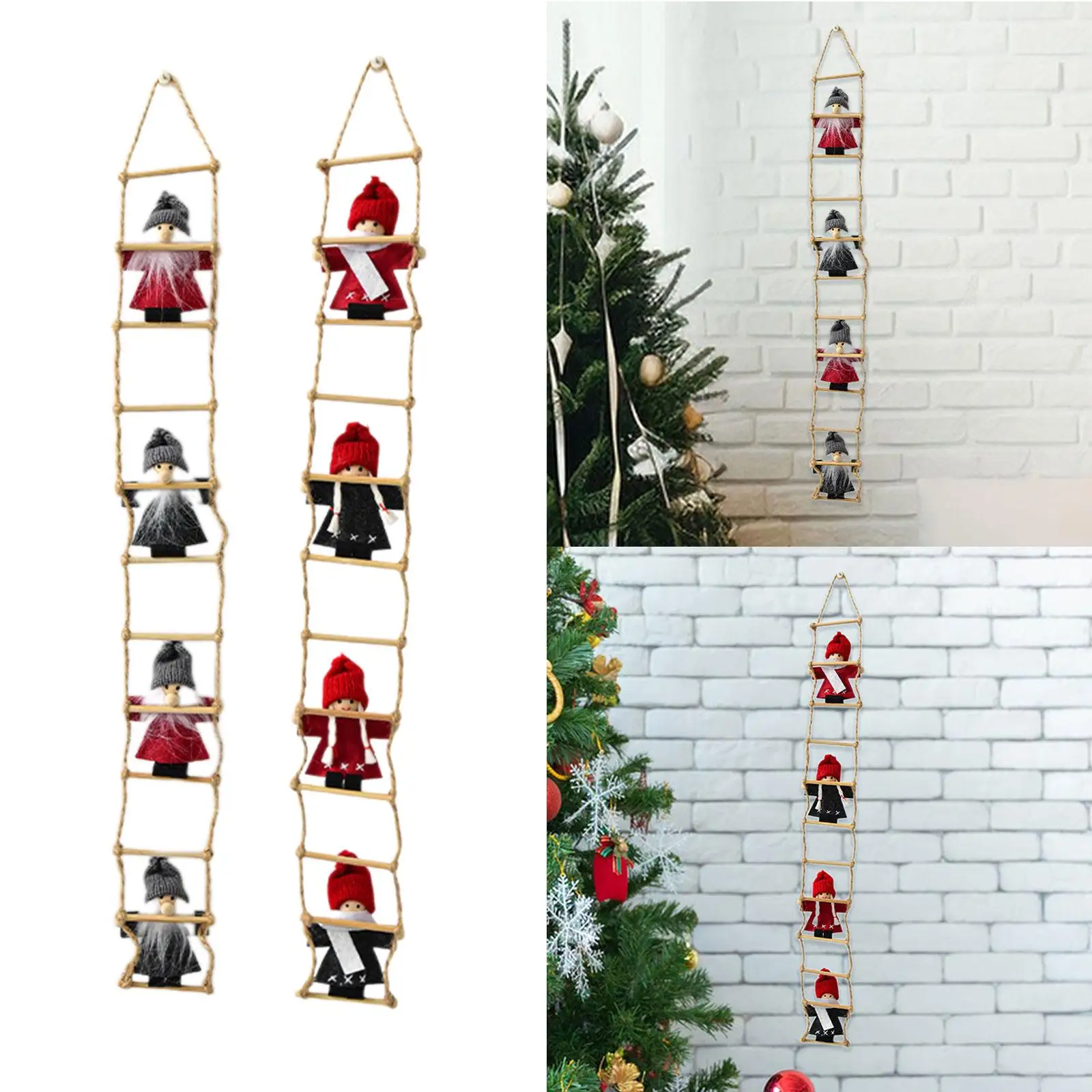 Christmas Decoration Xmas Tree Decor DIY Crafting Plush Handcraft up and Down