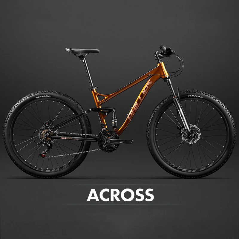 Soft Tail Bicycle DH Downhill Mountain Bike 27.5inch Bicycles Dual Shock Absorbers Cross Country Dirt Bike MTB