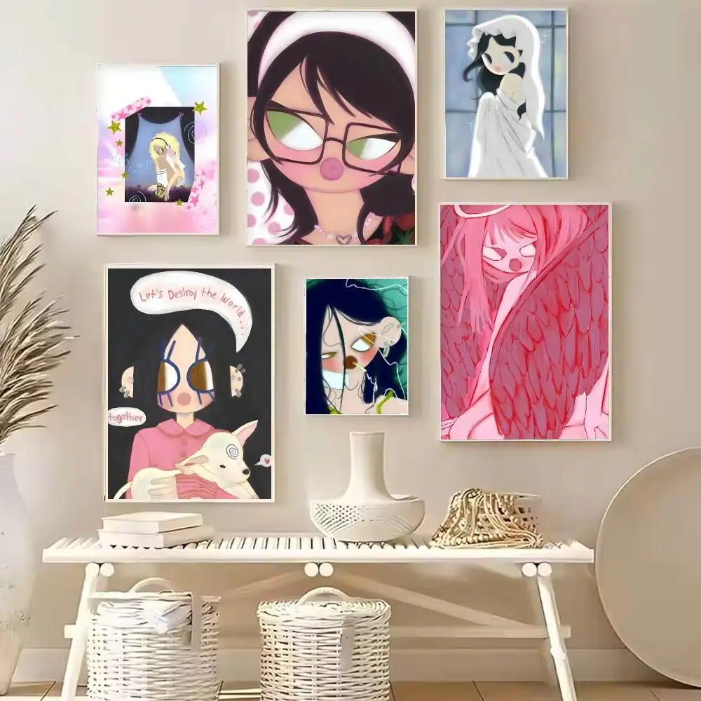 More than just hot chicks millennial style Painting Calligraphy Stylish Canvas Poster Wall Art for Home Decor Gift