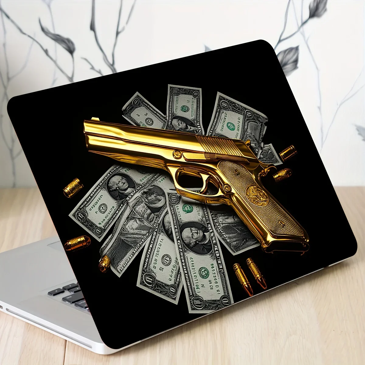 2 pieces Laptop Art Sticker Protective Case Universal Netbook Skin Sticker Cannot Be Repeated Using Tian's Laptop Skin Sticker