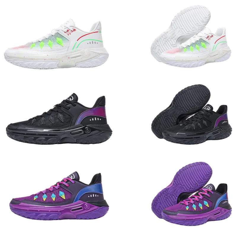 

Men's White Fashion Sneakers with Neon Green Accents - Breathable Casual Shoes for Daily Wear & Street Style