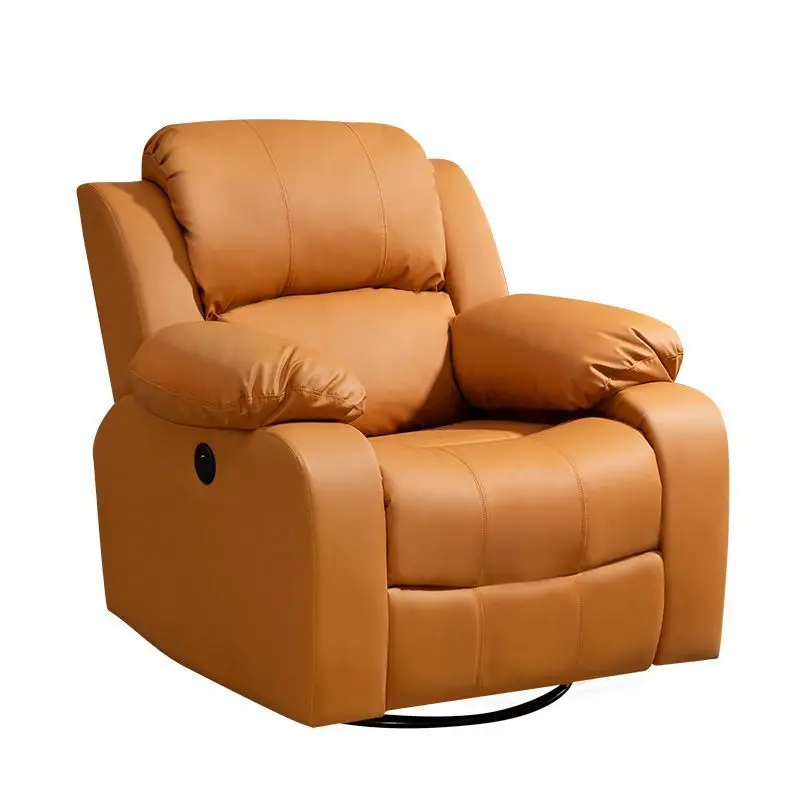 

Custom Leather/Polyurethane/Fabric Material Adjustable Casual Single Power Electric Cinema Reclining Chair Commercial Larg