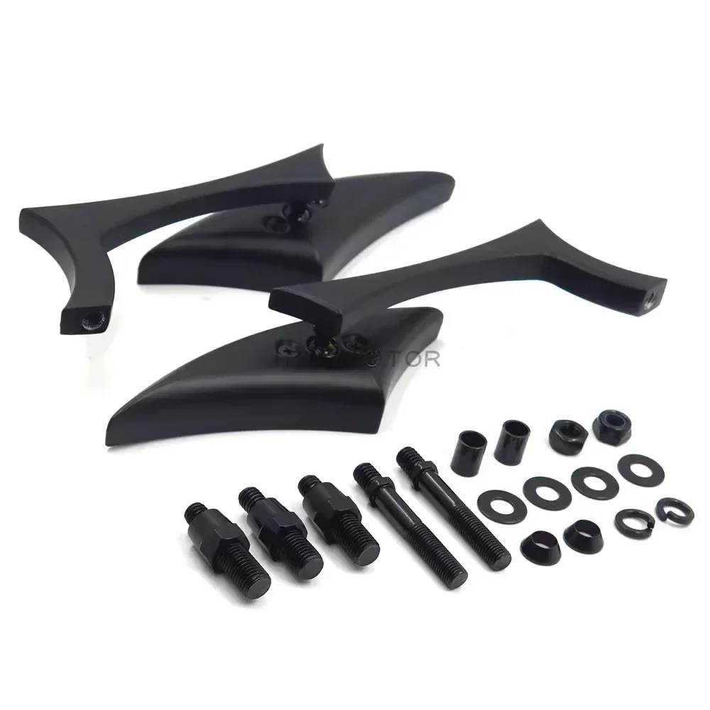 Motorcycle Accessories Spear Side Rear View Mirrors for Suzuki Harley Honda Yamaha Savage Intruder Volusia Boulevard
