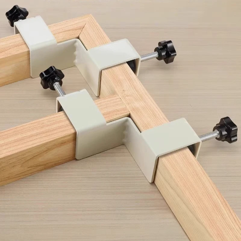 1/2 قطعة 90 درجة تحديد المواقع المربعات الزاوية اليمنى المشابك المعدنية النجارة نجار L-نوع الزاوية لقط لحام تحديد كليبيد #2