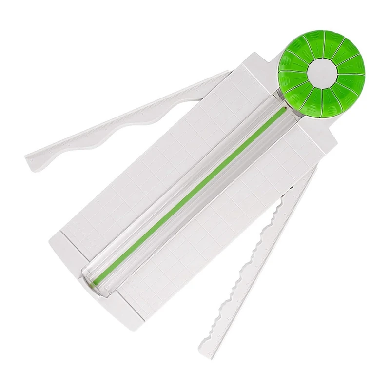 Paper Trimmer 4 Style Scrapbooking Tool Straight Line/Dotted Line/Lace/Indentation For Cutting Photo