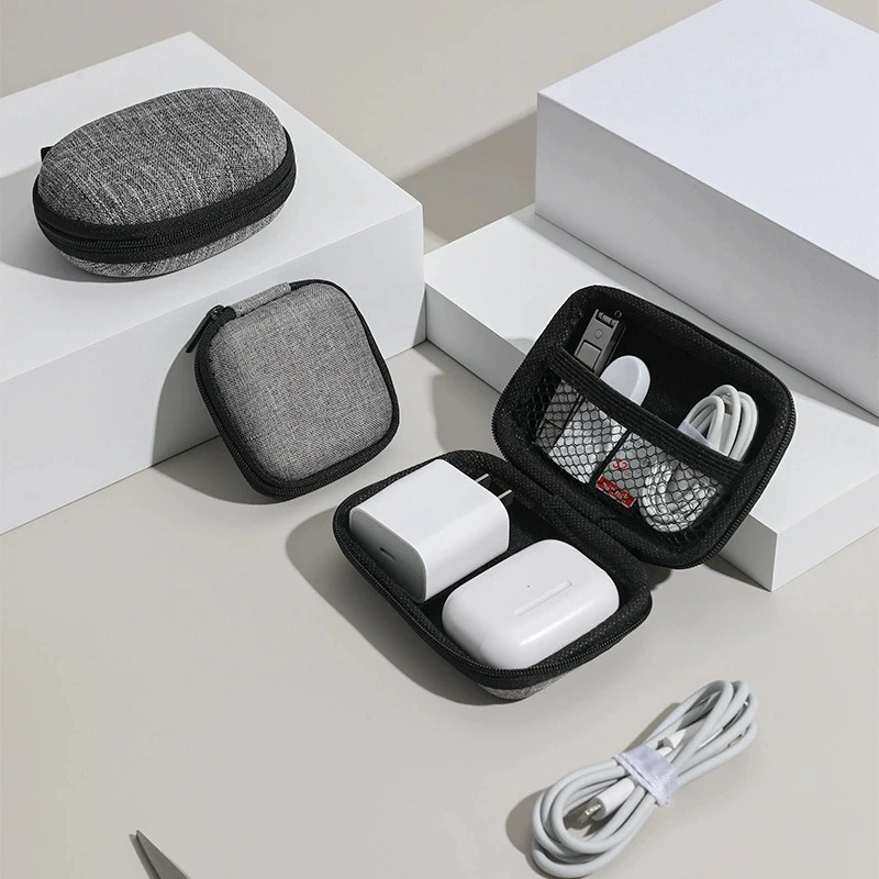 Portable Travel Digital Organizer Bag for Cable Charger Headphone USB Data Line Storage Box