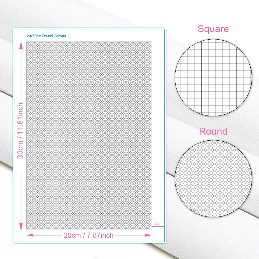 Алмазная картина квадратная/круглая дрель холст 