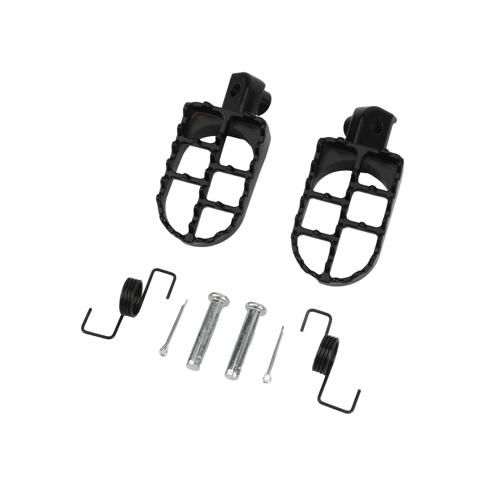 

1 Pair Motorcycle Pedal Foot Rest Aluminium for Suzuki DL650 V-Strom PW50 PW80 TW200 Front Footrest for Motorbike Dirt Pit Bike