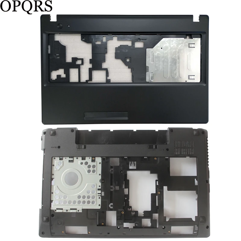 Capa inferior Base Case com HDMI, Lenovo G580 Palmrest Laptop G585, Novo, AP0N2000100