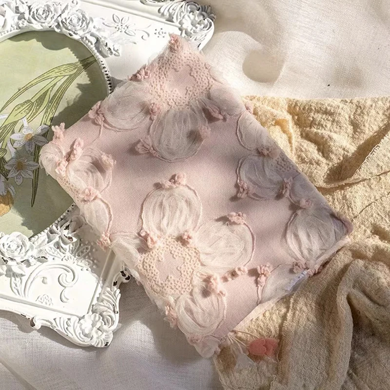 

A6 Lace flowers pattern Notebook Creative Blank line Grid diary Journal Planner Travel Notepad Gift School Office Stationery