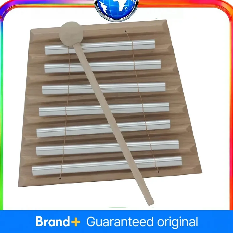 

Деревянный колокольчик, 7-тональные колокольчики, настольный колокольчик для медитации, ударный инструмент для детей, образовательный музыкальный подарок