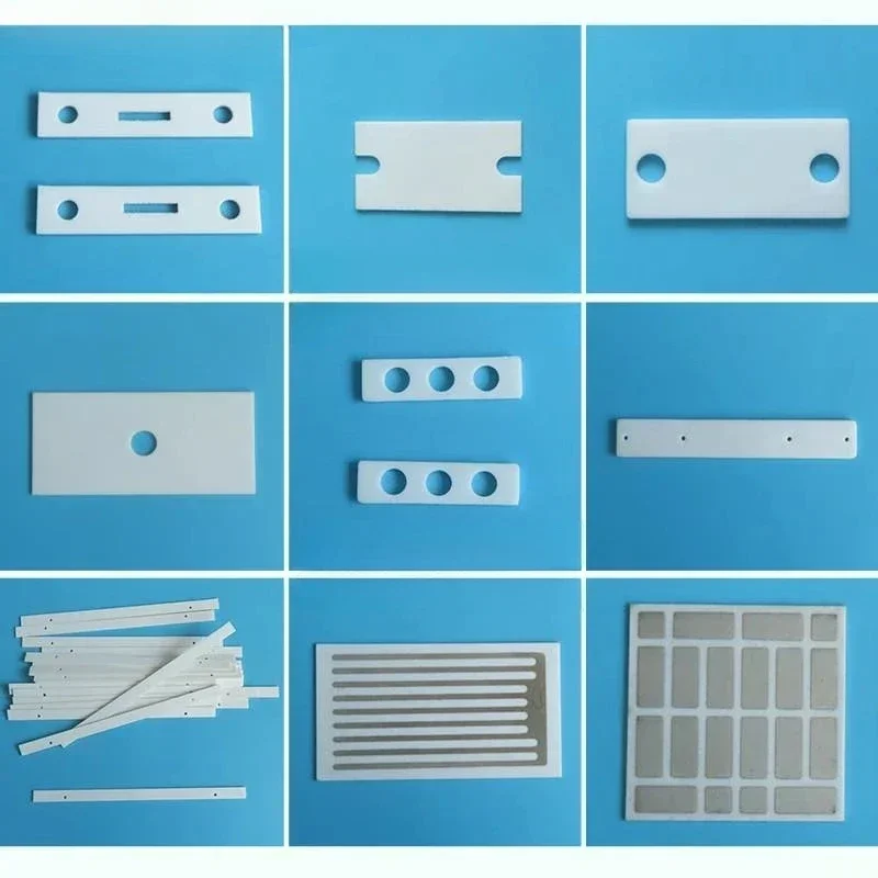 

Customized alumina ceramic sheet 12/13.5/14.3/14.8mm ceramic substrate insulation high-temperature heat dissipation gasket