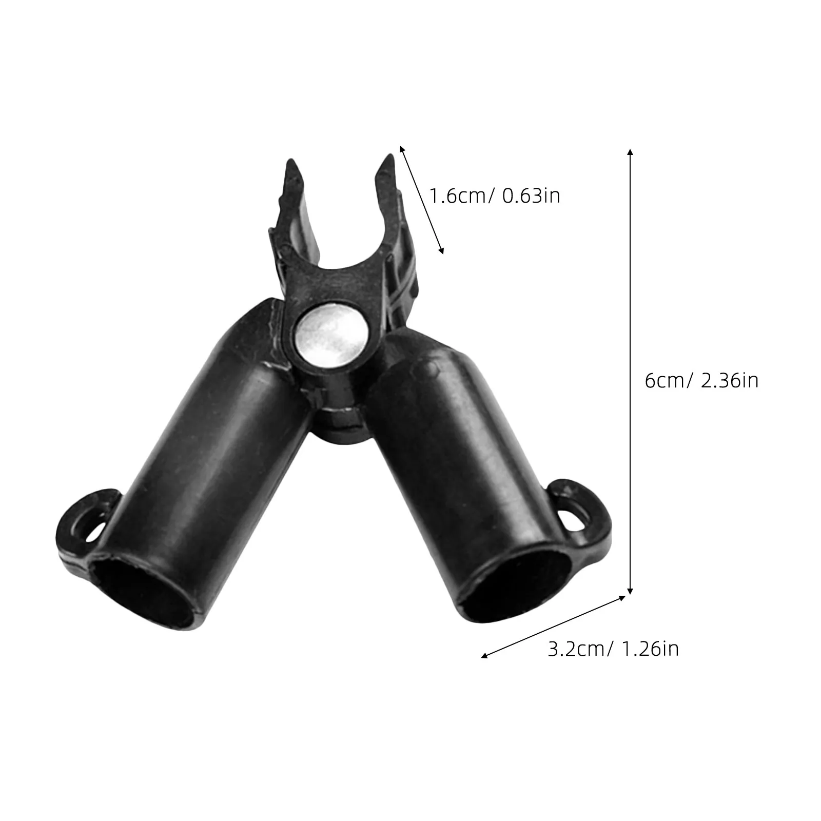10Pcs Adjustable Garden Stake Connectors Lightweight PP Plastic Plant Support Joints for Greenhouse Plant Cages Trellis Panels