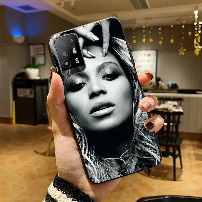 singer Beyonce Giselle Knowles Phone cover For OPPO A74 A78 A94 A98 A54 A72 5G A57 A96 A53S 4G A9 A73 A53 2020 Cases coque