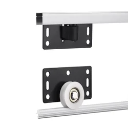 Durable Hanging Concave Closet Wardrobe Cupboard Caster Nylon Wheel Wear Resistant Thicken Pulley Sliding Door Roller Hardware