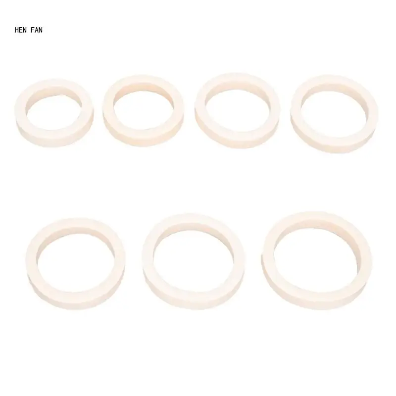 8Pcs Bikes Gabel Schwamm Ringe Öl Dichtung Schwamm Schäume Ringe Schäume Absorption Dichtung Ringe Geeignet für Fahrräder gabel