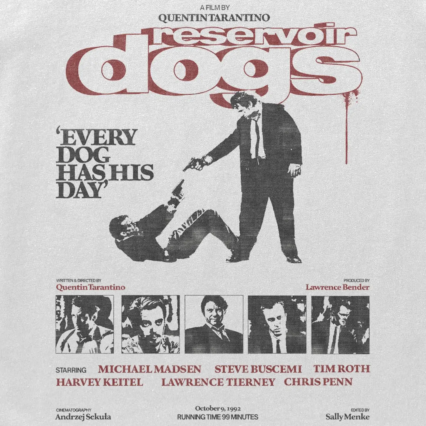 Reservoir Dogs Vintage Tee Comfort Colors Unisex Shirt Retro Movie Shirt Quentin Tarantino
