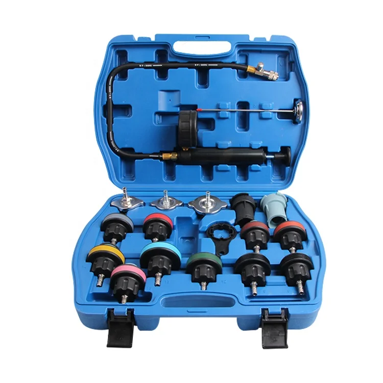 18PC Radiator Pressure Compression Tester Kit For Cooling System