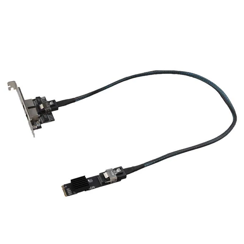 Адаптивная игровая карта 10/100/1000 Мбит/с M. Гигабитная сетевая карта PCI-E с двумя портами Ethernet, игровая карта PCIE для настольного компьютера, адаптер локальной сети RJ-45