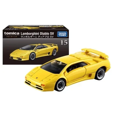 Domeka Black Box No. 15 Toy Car Model Car Lamborghini Alloy Car 1/64 Genuine National Bank