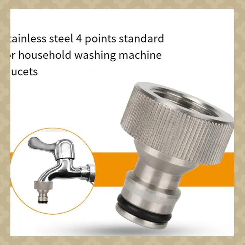AB45 High Pressure Car Washing Machine Stainless Steel Inlet And Outlet Water Quick Connector Car Water Gun Accessories