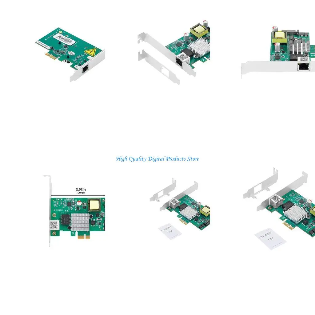 

U2JE 2.5Gigabit PCI-Express to RJ45 Frame Grabber I225LM Chip for PC Adapter