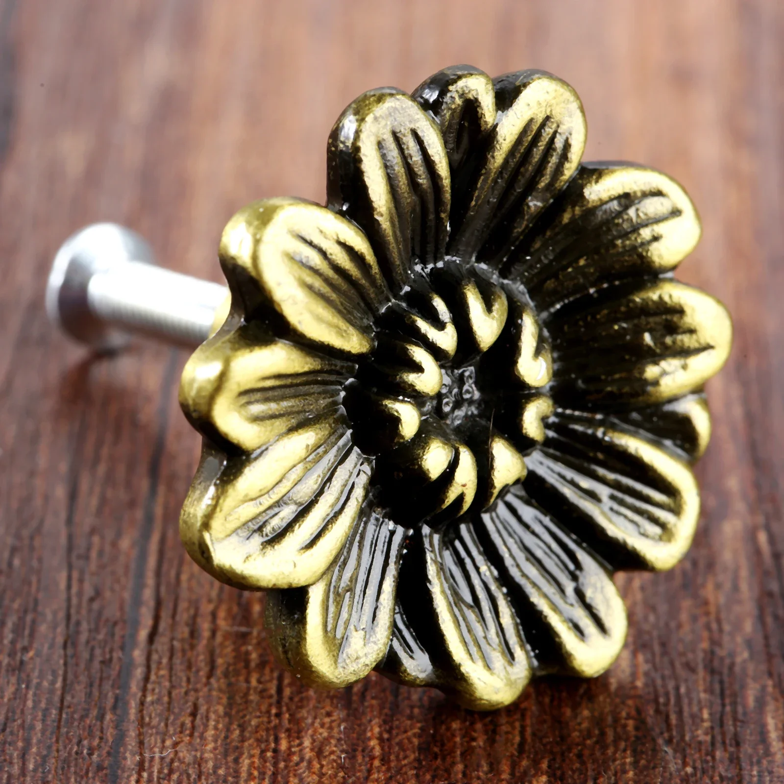 1Pc Zinc Alloy Retro Leaf Starfish Butterfly Flower Furniture Handle Antique Vintage Cabinet Drawer Bin Wardrobe Door Pull Knobs