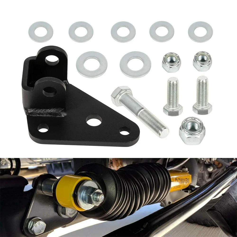 8007 sostituzione della staffa di riposizionamento dello stabilizzatore dello sterzo per Jeep Wrangler JK 2007-2018 14 pz/set Black Auto accessori per Auto parte