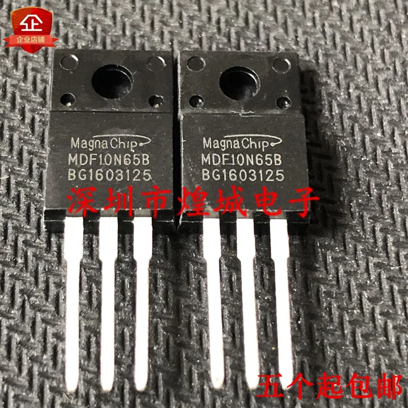 5PCS/Lot  MDF10N65B ½ TO-220F 650V 10A  5