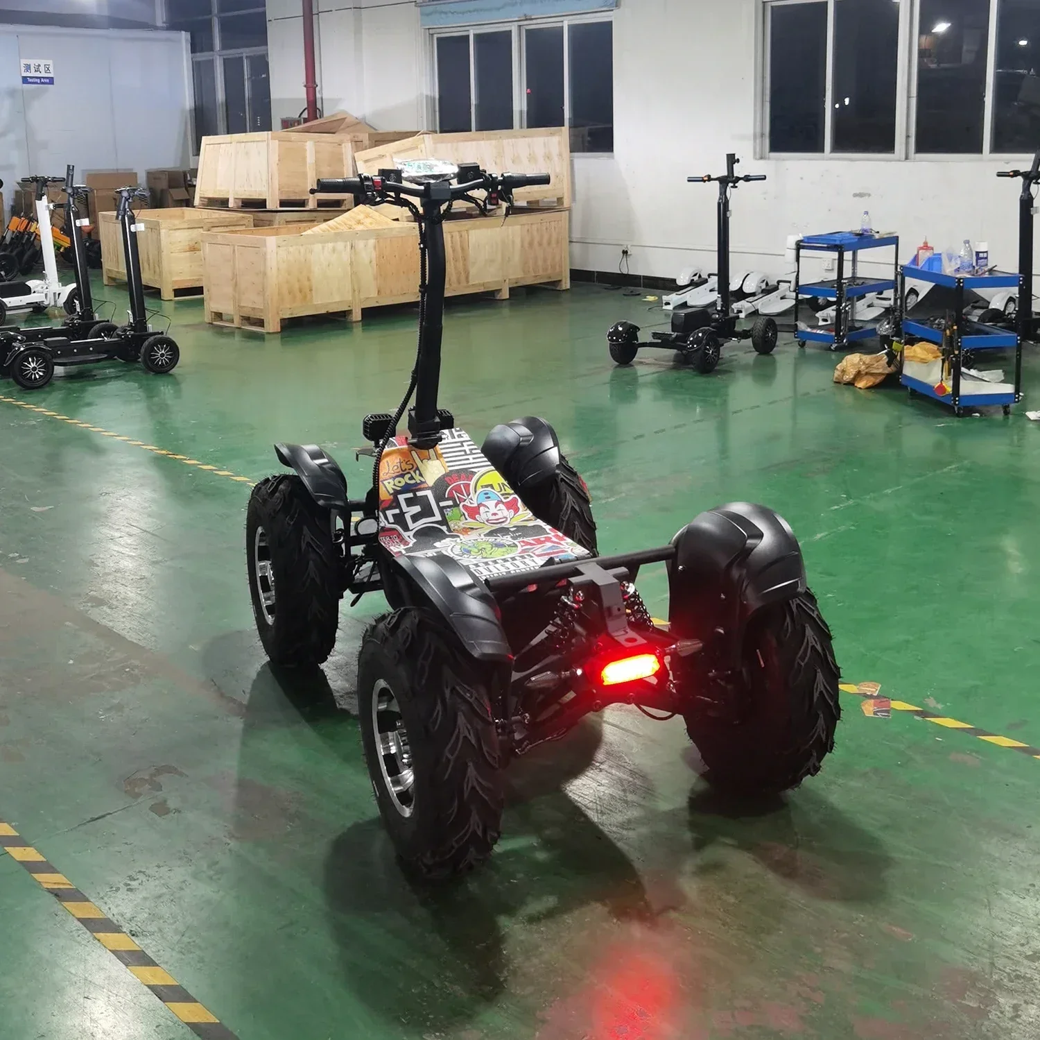 Clubprodukt All Terrain 60 V 60 Ah 10000 Watt 4x4 Offroad-Scooter Elektro-ATV-Preise Fahrt auf Golfroller