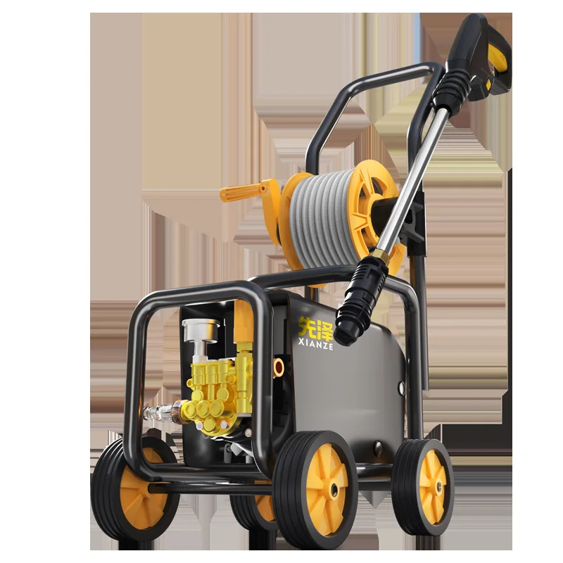 Car Washing Machine 220v High Pressure High Power Cleaning Supercharged Water Gun Powerful Floor Washing