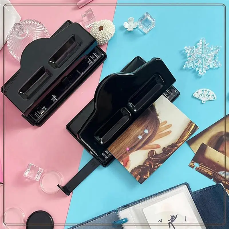 Reliable-4 Holes Mushroom Holes Puncher A4 A5 A6 A7 Loose Leaf Notebook Planner Journal Punch Tool Office Stationery Supplies,4