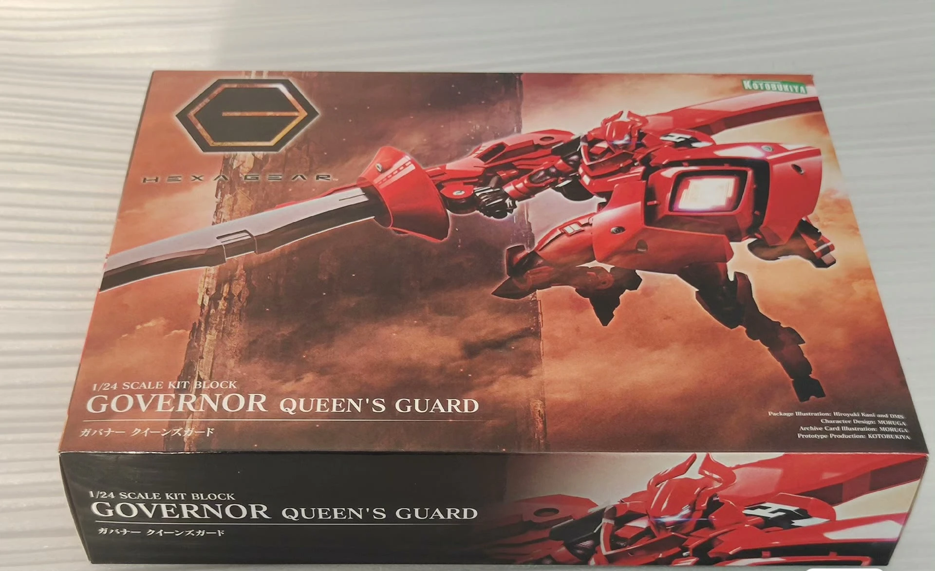 In Stock Kotobukiya Original HEXA GEAR HG086R Series QUEEN'S GUARD /SIEG SPRINGER Action Figure Assembly Model Toys Gifts