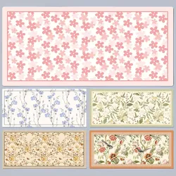 Luxury floral plants Mousepad Rubber XXL Cartoon Anime Gaming Mouse Pad Keyboard Mouse Mats Desk Mat Accessories Mouse Carpet