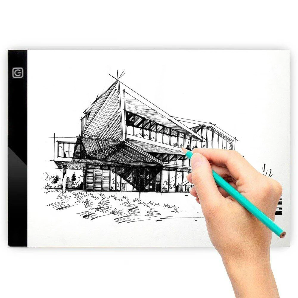 

Adjusable Brightness thin A4 Portable LED Light Box USB Power LED Artcraft Tracing Light Pad Artists Drawing Sketching Animatio