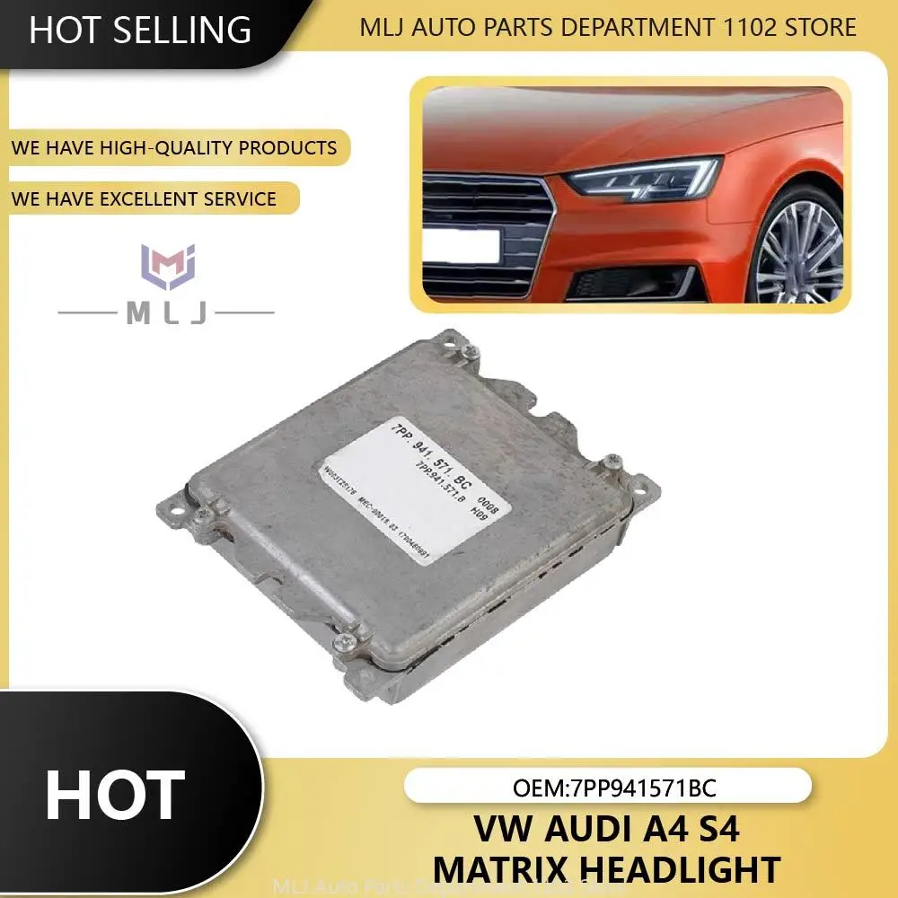 

Модуль управления матричными фарами 7PP941571BC для Volkswagen Audi A4 S4, модуль драйвера DRL 7PP941571B, балласт, модуль Angel Eye, автомобильные аксессуары
